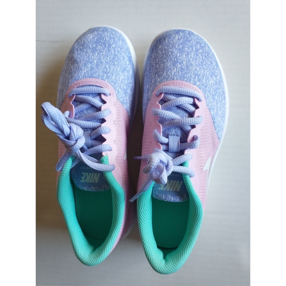 🆕 NIKE Girls Flex Contact Unicorn Sneakers Shoes - Picture 7 of 14